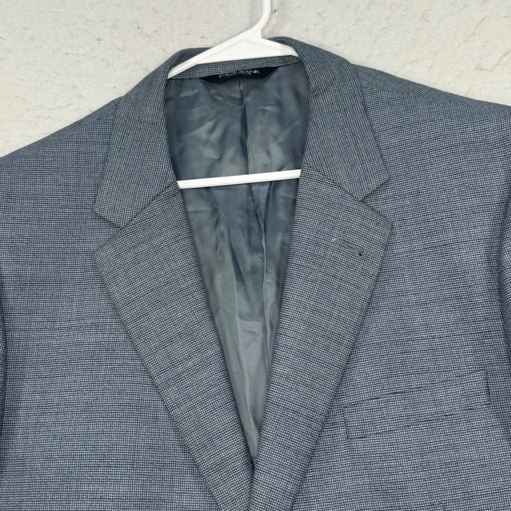 Jos. A. Bank Blazer Mens 46R Blue 100% Wool Signature Collection Professional
